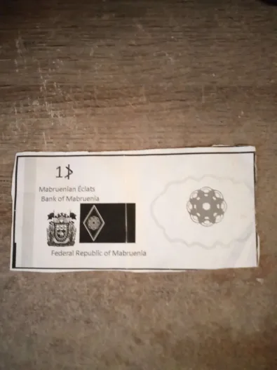 First physical printed Éclat.)
