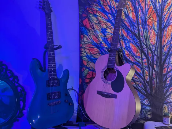 Guitar owned by the third Deputy Chancellor